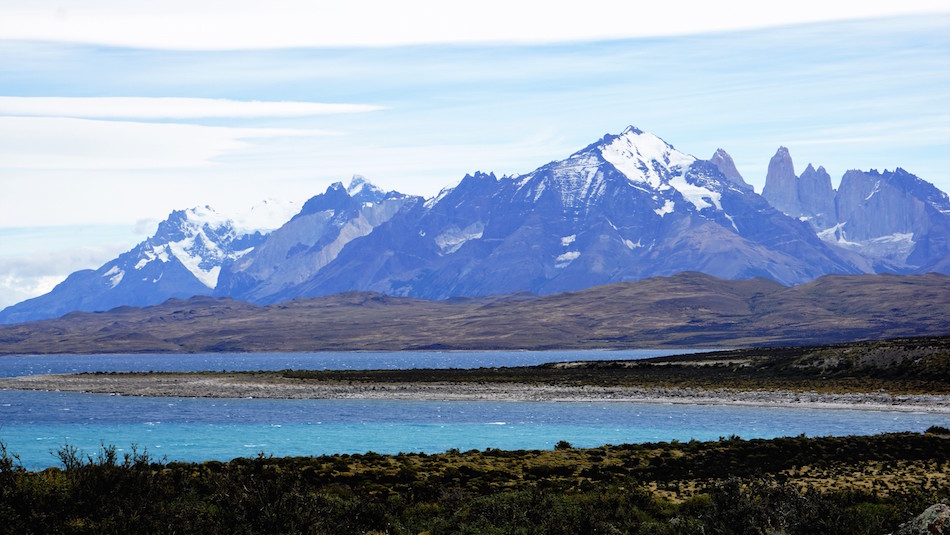 À gauche : région de la Patagonie, au Chili.