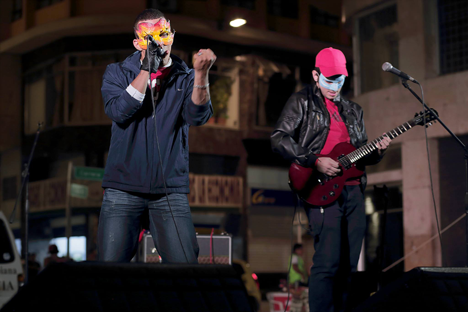 Fête de la Musique à Cali, Colombie et à La Paz, Bolivie, 2017.