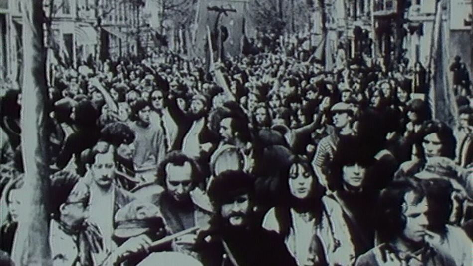 Extrait du documentaire 'Mourir à 30 ans' de Romain Goupil, 1982. Source : www.institutfrancais.com